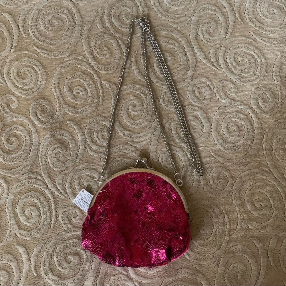 The Children’s Place Reddish Pink Sequined Purse